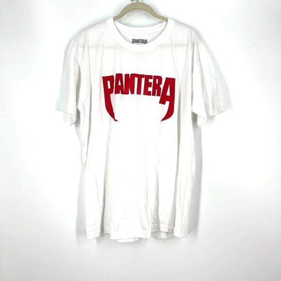 Pantera White Band Tee 100% Cotton T-Shirt Size 2XL NWOT - Picture 7 of 11